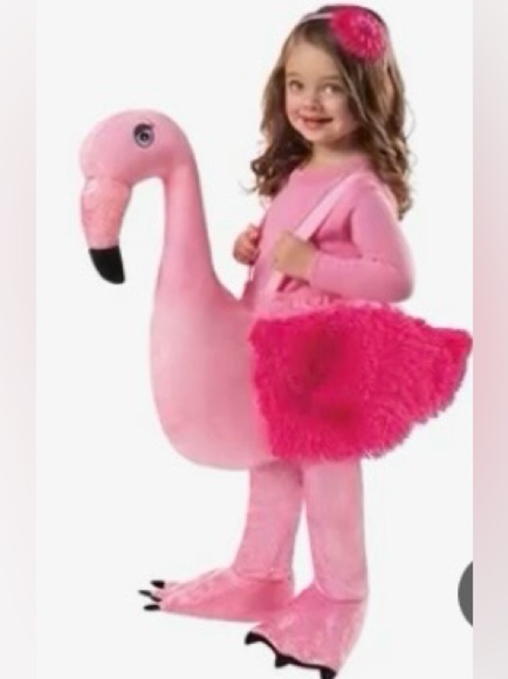 Spirit Pink Flamingo Plush kids Costume